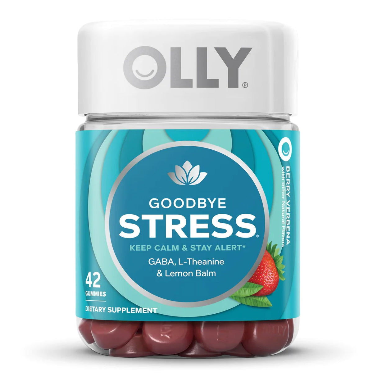 OLLY Goodbye Stress Gummies – 42 Ct